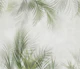 Boracay exotic jungle palm leaves