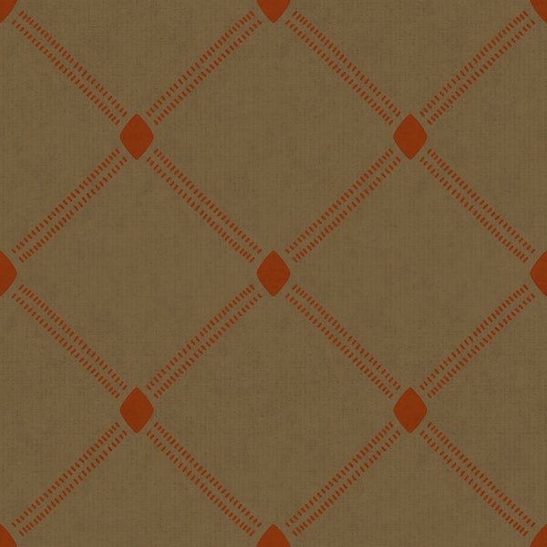 Terracotta Trellis Grid