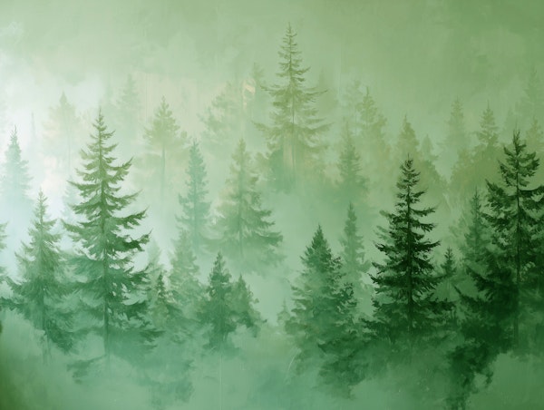 Mystic Forest Green View