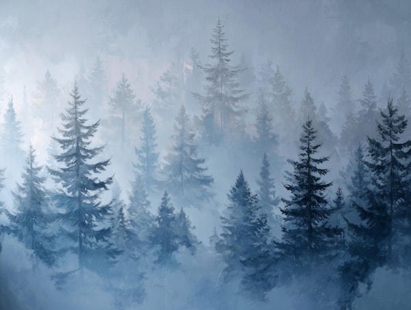 Mystic Forest Blue View