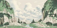 Emerald Highlands papel pintado