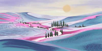 Ethereal Fields 3 papel pintado