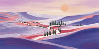 Ethereal Fields 4 papel pintado