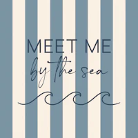 Seaside Quote With Waves wallpaper