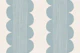 Japandi Blue Scallop Stripe Linen Texture