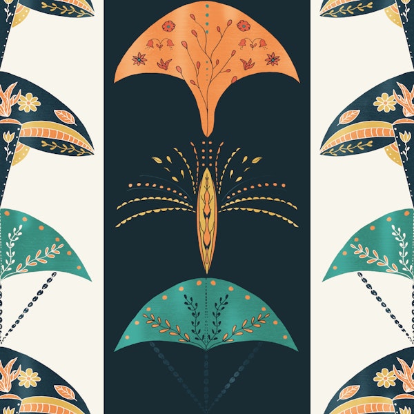 Solstice Fan Botanica