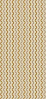 Scalloped Stripes M – Beige & Mustard tapet