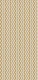 Scalloped Stripes M – Beige & Mustard