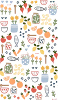 Farmers market - Large wallpaper