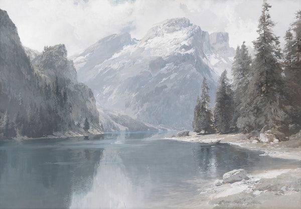 Mist Over Dolomites - Antique Fade