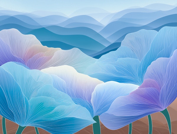 Misty Mountain Bloomscape