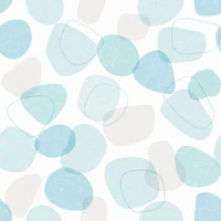 seaglass pastel tapet