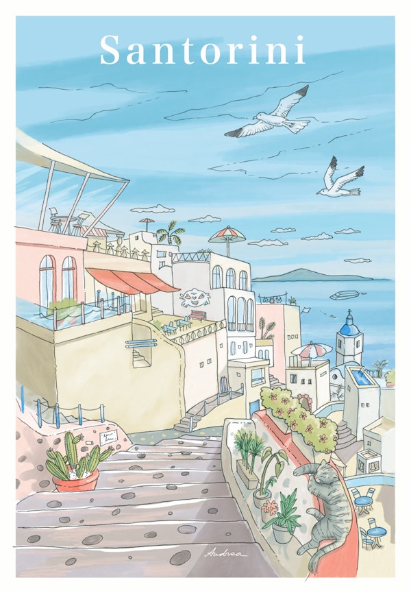 Santorini Seaside Village