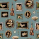 Antique Hands Portrait Collection on Aqua