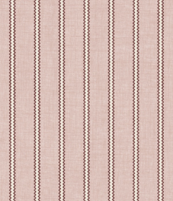 Zigzag Stripe in Blush Pink