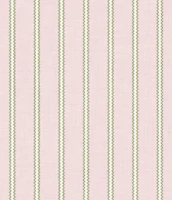 Zigzag Stripe in Soft Pink & Green tapet