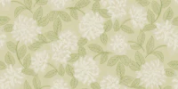 Vintage Green Leaf Botanicals wallpaper