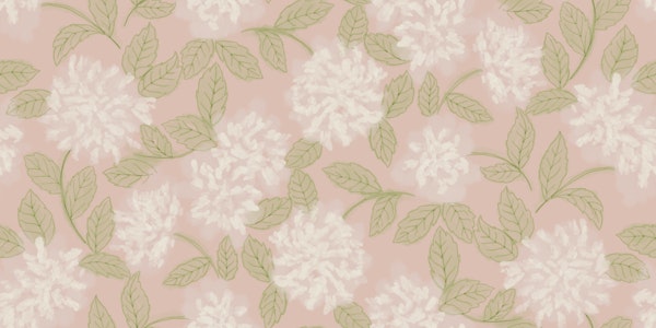 Soft Pink Peony Blossoms