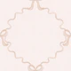 Autumnal Lattice Ribbon And Bow Vanilla