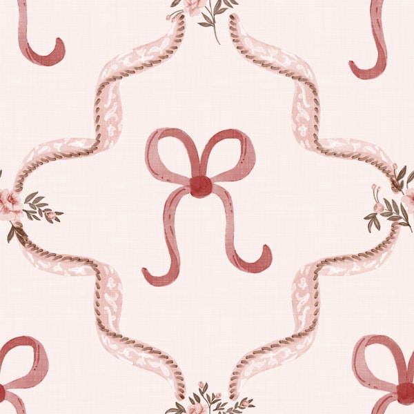 Autumnal Regency Lattice Bow