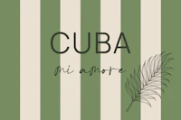 Cuba Mi Amore Green Stripes tapety