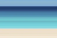 Turquoise Ocean Horizon papel de parede