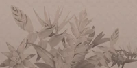 Sepia Tropical Botanical Leaves wallpaper