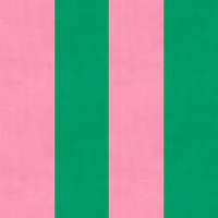 Bold Pink Green Stripes Minimal tapet