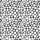 January dots black and white
