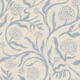 Soft hydrangea trailing floral vine calm blue