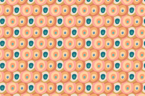 Retro Mod Ovals I