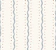 Wavy Dotted Stripe in Red and Blue