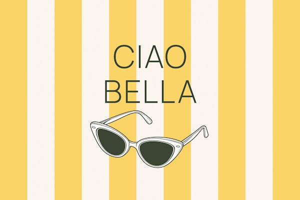 Sunshine Stripes Ciao Bella