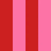 Bold vertical Christmas stripes pink red tapete