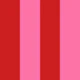 Bold vertical Christmas stripes pink red