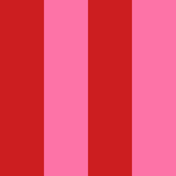 Bold vertical Christmas stripes pink red