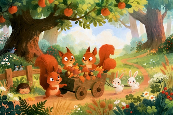 Enchanted Forest Animals