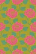 Lacecap Hydrangeas Art Nouveau Floral Pink