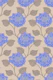 Lacecap Hydrangeas Art Nouveau Floral Purple