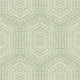 Boho Painted - Mudcloth Hexagons Chopped Dill