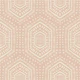 Boho Painted - Mudcloth Hexagons Cinnamon Tea