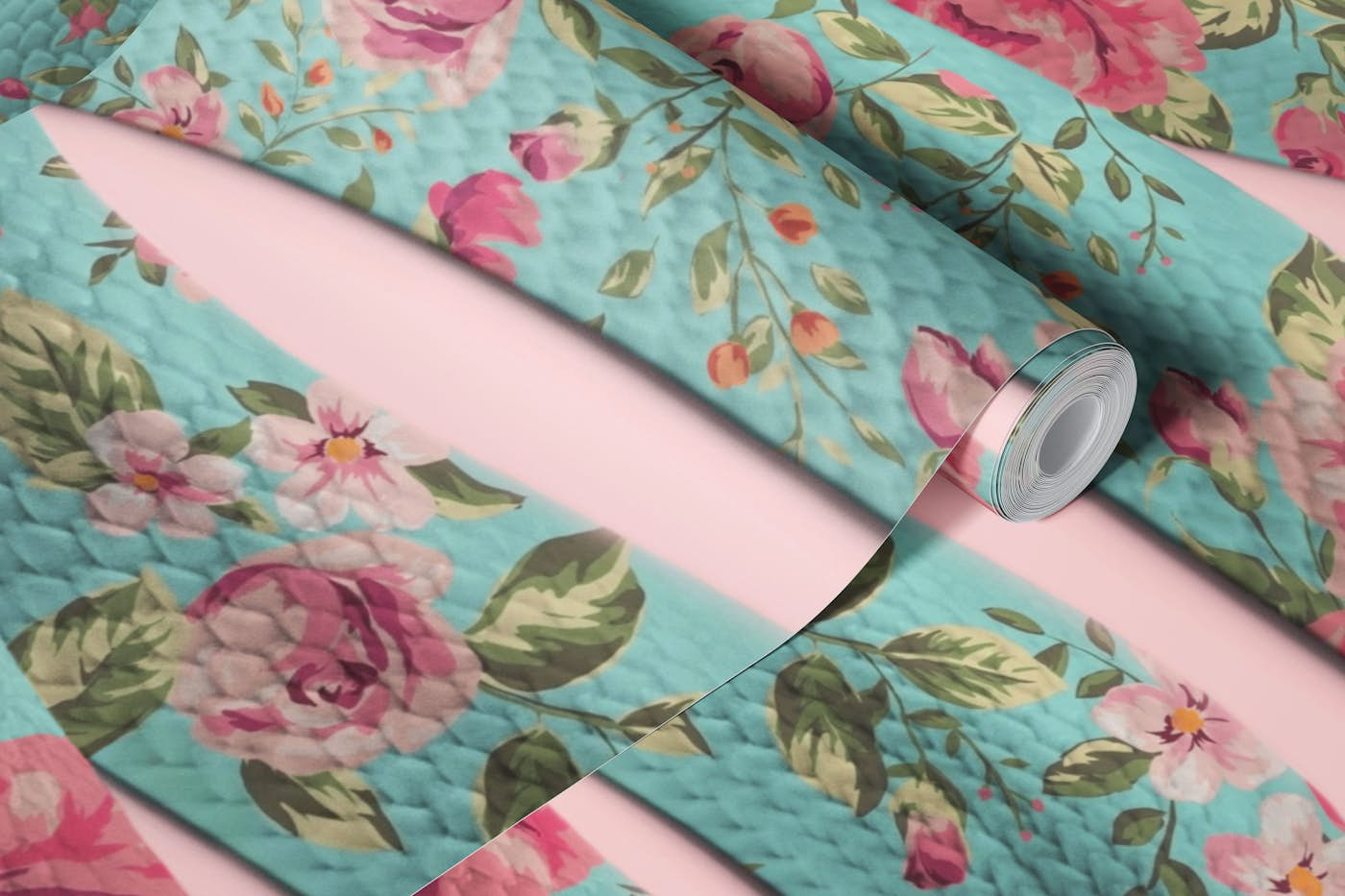 FLORAL SNAKE wallpaper roll