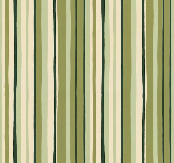 Minimalist Green Line Stripes