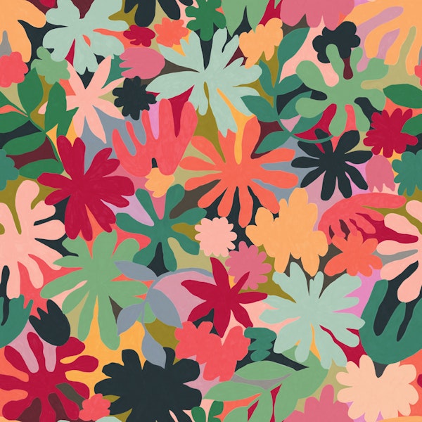 Bold Botanical Jungle Leaves