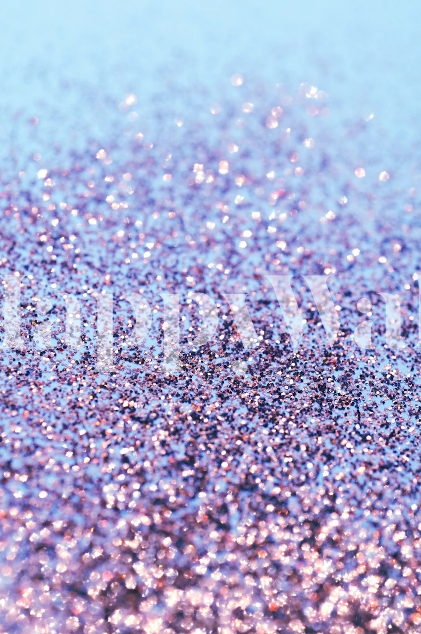 Mermaid Ocean Glitter Glam tapet i ett rum