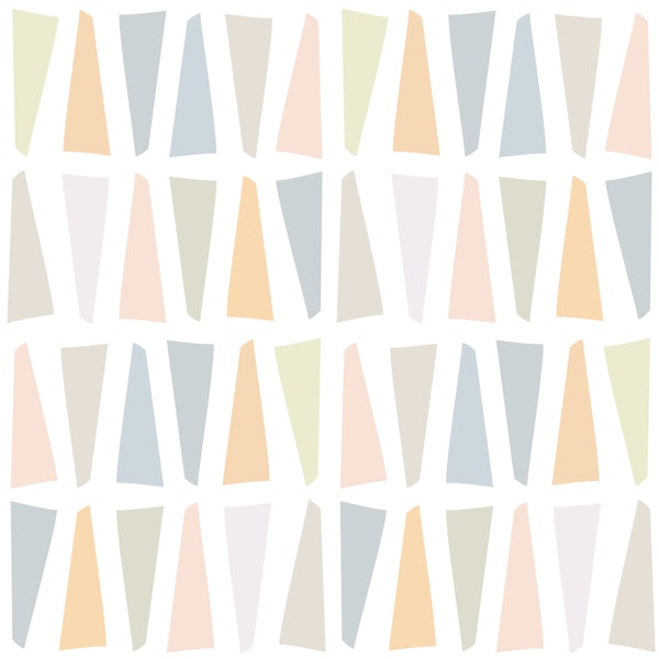 Soft Mid Century Triangles