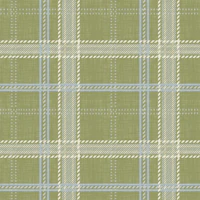 Heritage Plaid - Windowpane Tartan Green S wallpaper