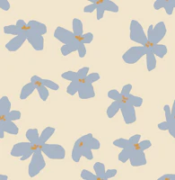 Bobby Flower Blue papiers peint