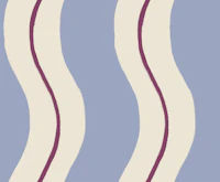 Funhouse Stripe papiers peint