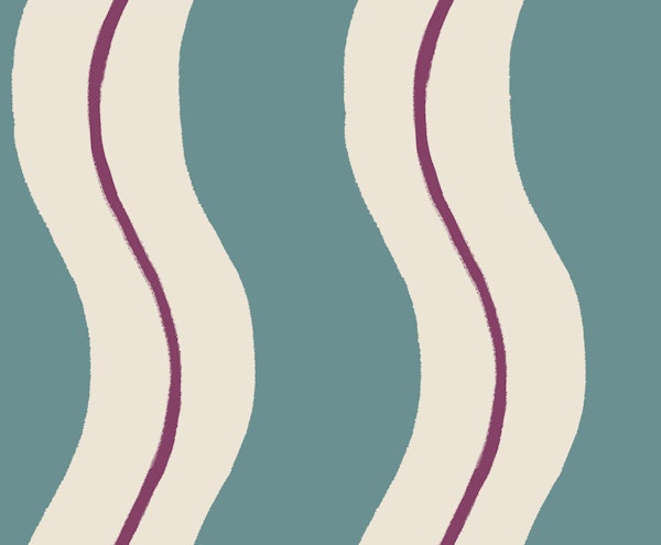 Funhouse Stripe Teal